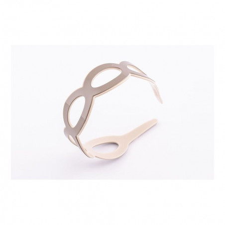 Handmade headband Classical GM simple 5 openwork ovals