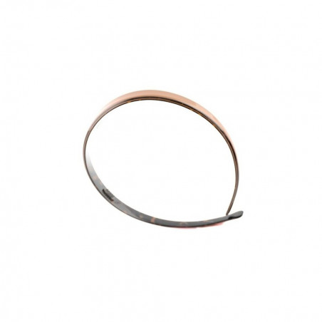 Handmade headband Classical PM simple straight with rounded ends