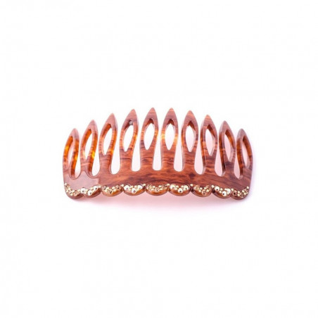 Handmade comb Classical GM light 10 wavy teeth