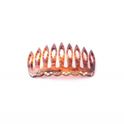 Handmade comb Classical MM light 9 wavy teeth 2