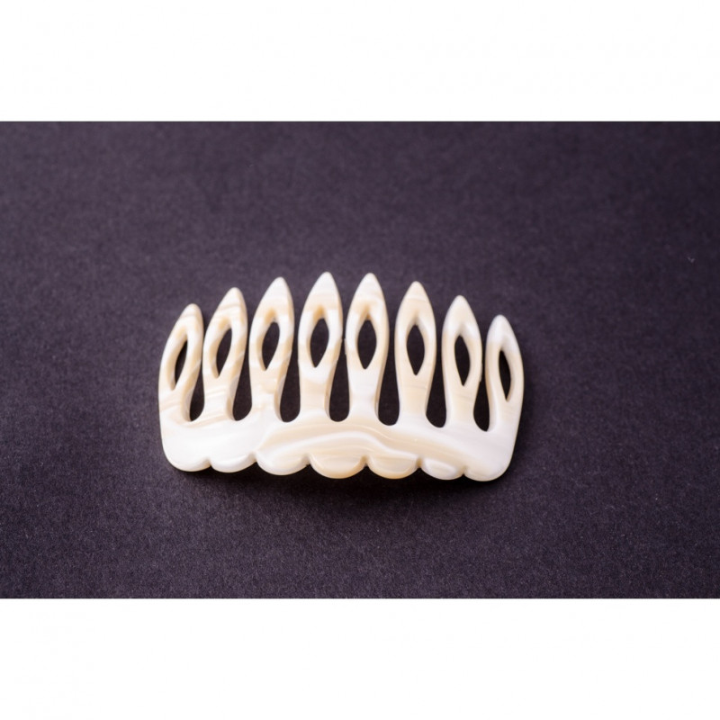 Handmade comb Classical GM simple 8 wavy teeth