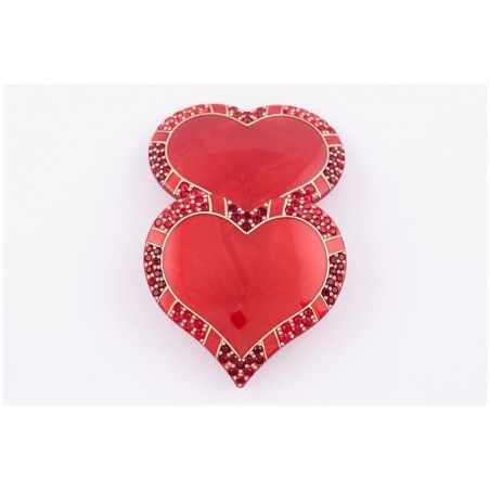 Ponytail 8cm Valentine hearts GM light two