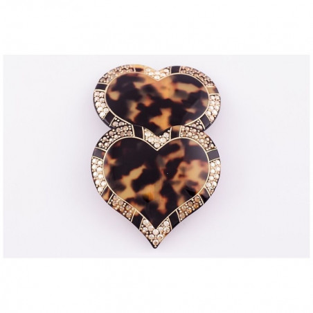 Ponytail 8cm Valentine hearts GM light two