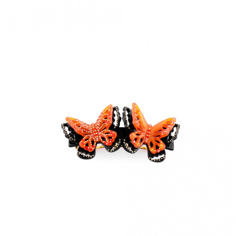 Ponytail 8cm Openwork butterflies MM light...