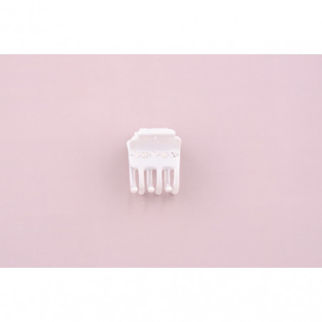 Hairclip Injected pliers TPM light square edge, 6 teeth