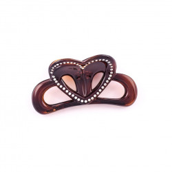 Hairclip Injected pliers MM light heart