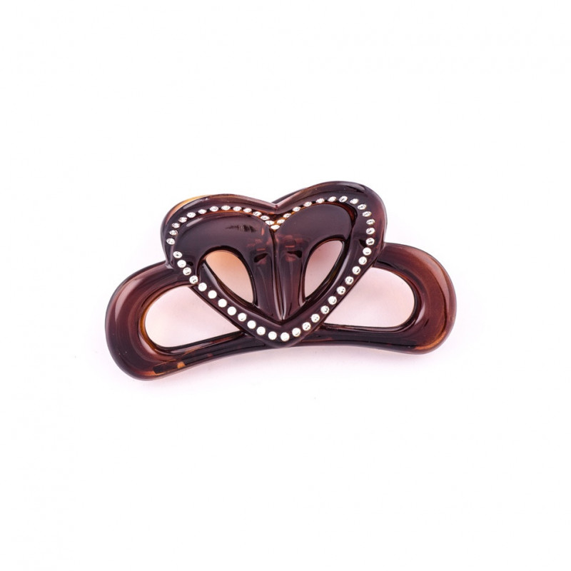 Hairclip Injected pliers MM light heart