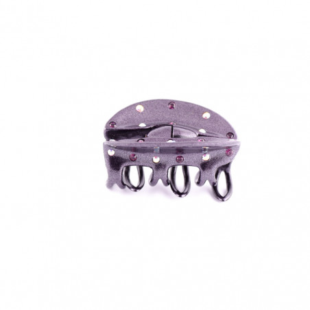 Hairclip Injected pliers PM light 6 openwork teeth