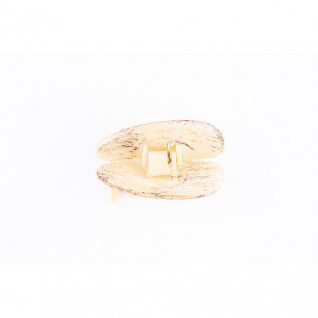 Hairclip Injected pliers PM simple 6 openwork teeth