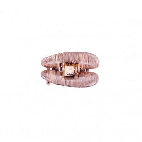 Hairclip Injected pliers PM simple 6 openwork teeth