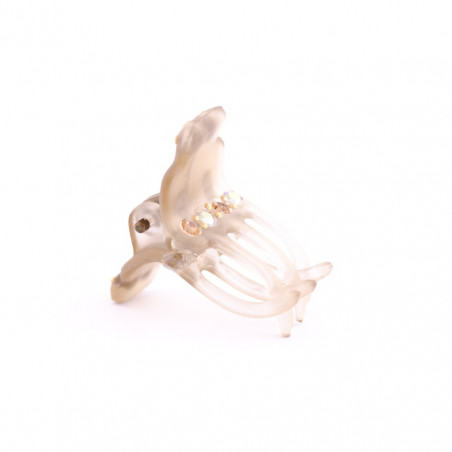 Hairclip Injected pliers TTPM light square edge, 6 teeth