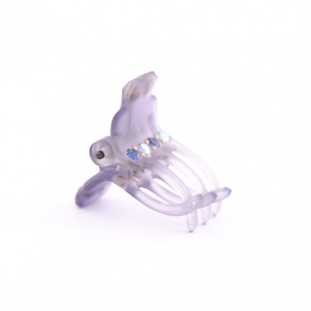 Hairclip Injected pliers TTPM light square edge, 6 teeth