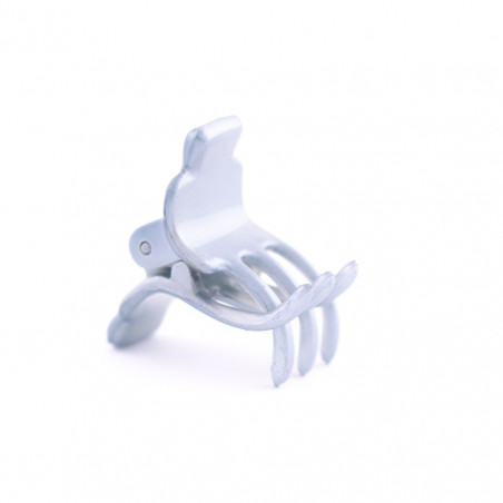 Hairclip Injected pliers TTPM simple square edge, 6 teeth