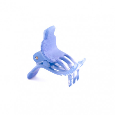 Hairclip Injected pliers TTPM simple square edge, 6 teeth