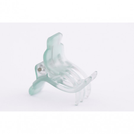 Hairclip Injected pliers TTPM simple square edge, 6 teeth