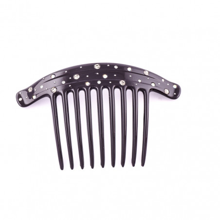 Peigne injecté espagnol MM pluie de strass 9 dents