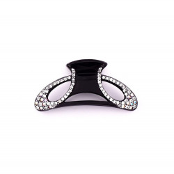 Hairclip Injected pliers MM full two openwork ovals 2