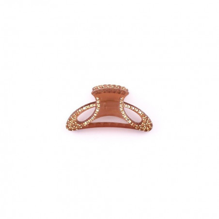 Hairclip Injected pliers PM full two openwork ovals