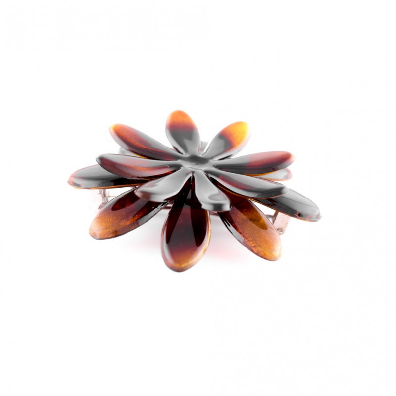 Barrette matic 7cm injectée MM simple rosace...