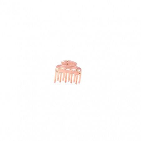 Hairclip Injected pliers TPM light 10 teeth, flap with openwork oval