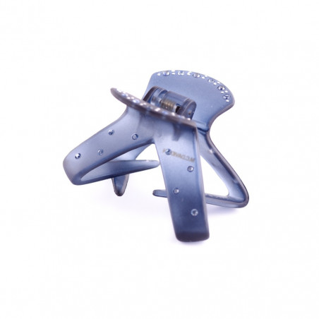 Hairclip Injected pliers GM rain of strass triangle (crab)
