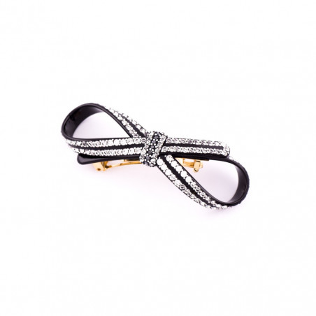 Ponytail 6cm Ribbons MM centre strass,rail openwork ribbon