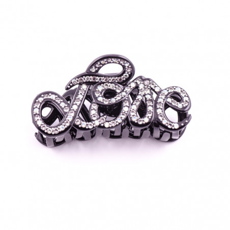 Hairclip Injected pliers GM full openwork love