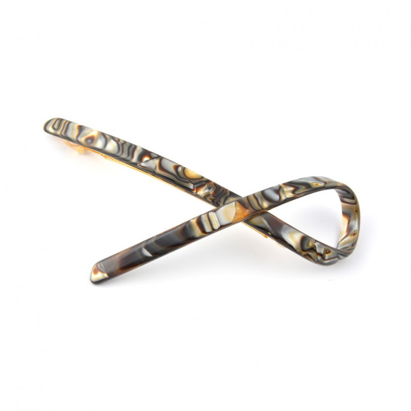 Barrette matic 11cm Boucles TGM simple