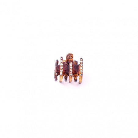 Hairclip Injected pliers PM light shoulder flap, 6 teeth