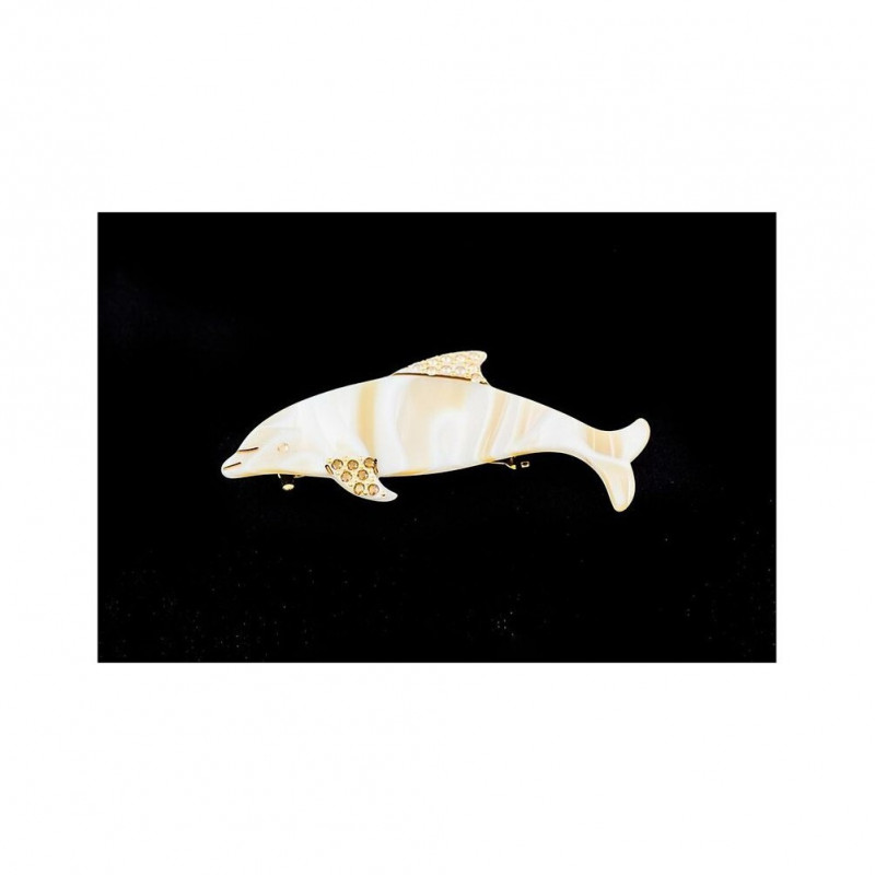 Ponytail 6cm Dolphins PM light