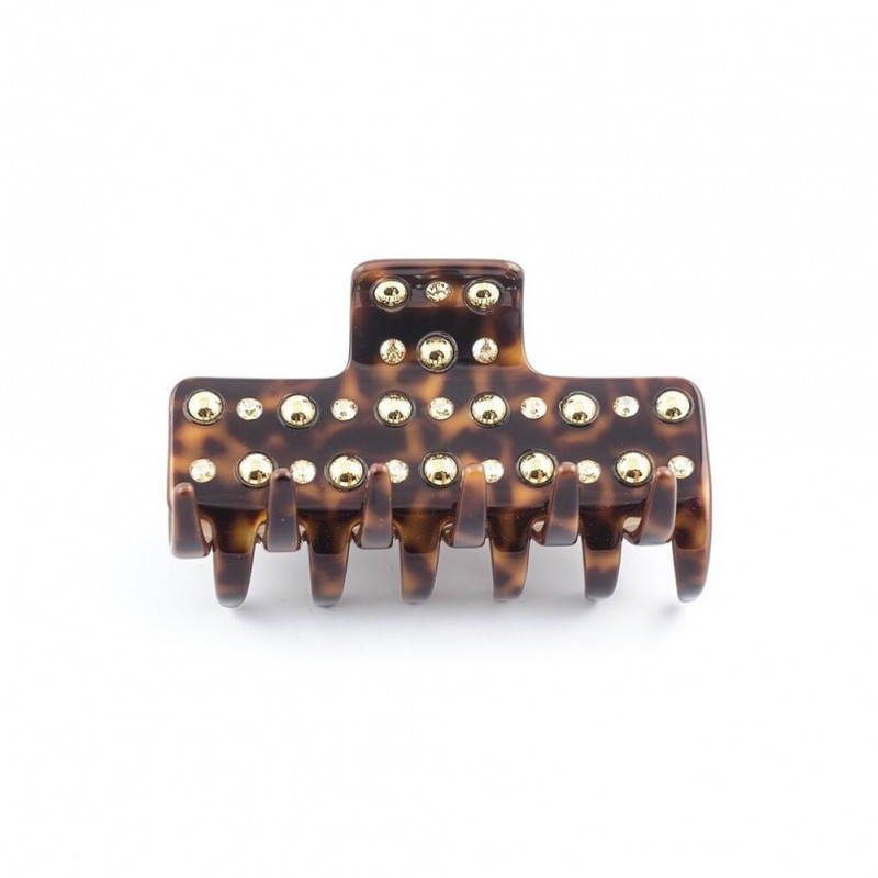 Handmade hairclip Classical GM light square...