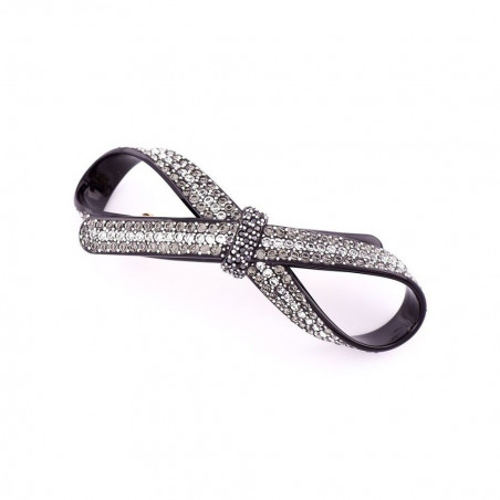 Ponytail 7cm Ribbons GM full openwork ribbon