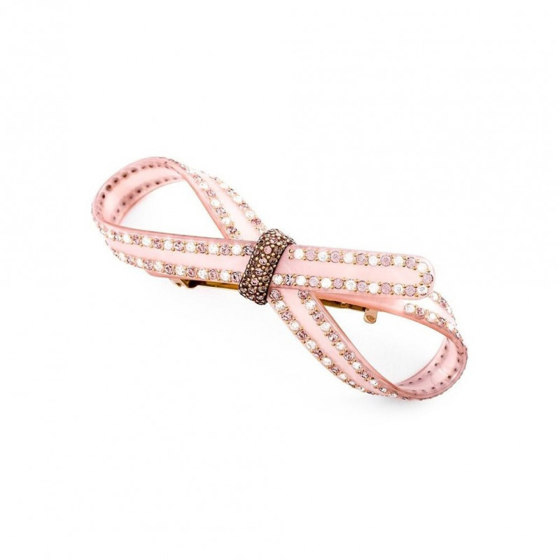 Ponytail 7cm Ribbons GM centre strass,rail...