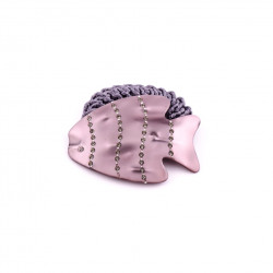 Elastic Vintage fish MM rail strass 2