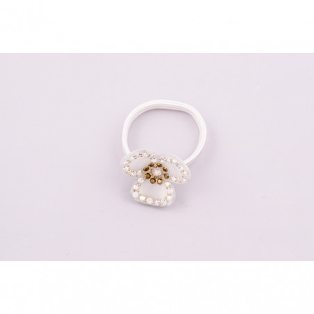 Élastique Pensées PM rail une fleur pensée