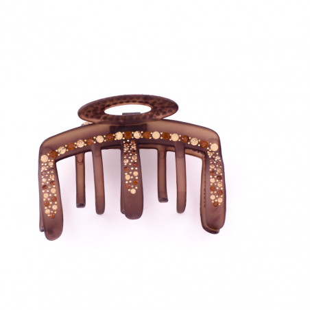 Hairclip Injected pliers GM full flap with openwork oval