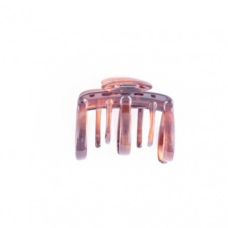 Hairclip Injected pliers MM simple flap with openwork oval