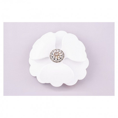 Ponytail 8cm Peonies GM center of strass