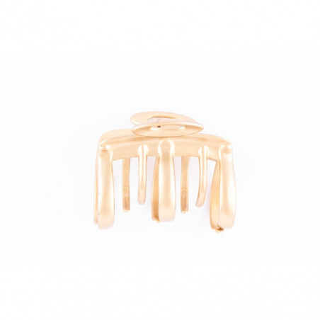 Hairclip Injected pliers MM simple flap with openwork oval