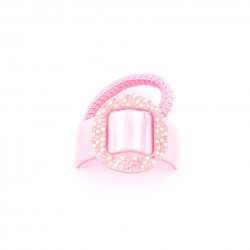 Elastic Belt Buckle MM full round and convex 2