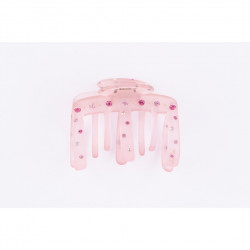 Hairclip Injected pliers MM light flap with openwork oval 2