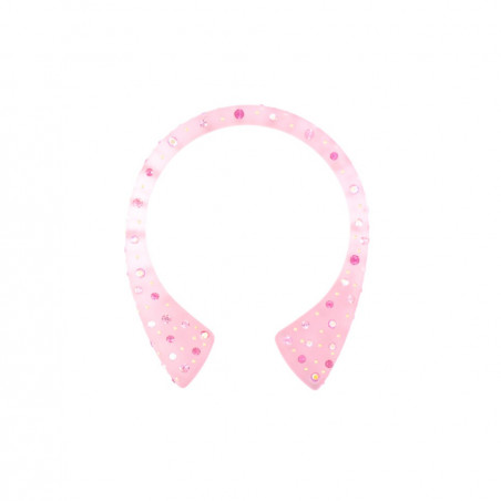 Injected bracelet Bracelets MM rain of strass