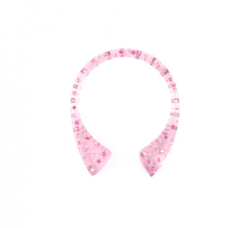 Injected bracelet Bracelets MM rain of strass