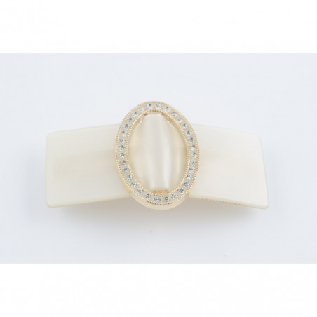 Ponytail 8cm Belt Buckle MM light ovale