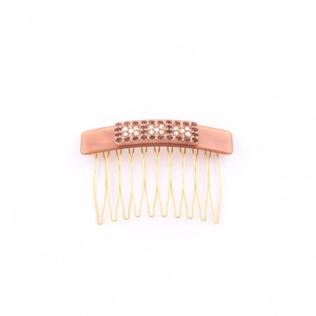 Rock'n roll comb Classical MM light Swarovski rectangle