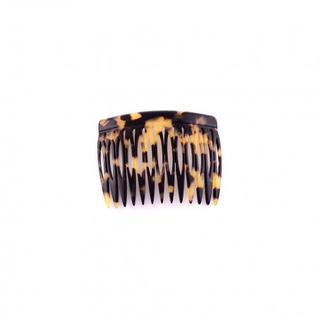 Peigne fait-main Classique MM simple 13 dents ajourées