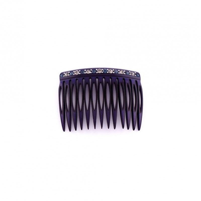 Handmade comb Classical MM rail strass 13...