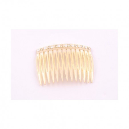 Peigne fait-main Classique MM rail 13 dents ajourées