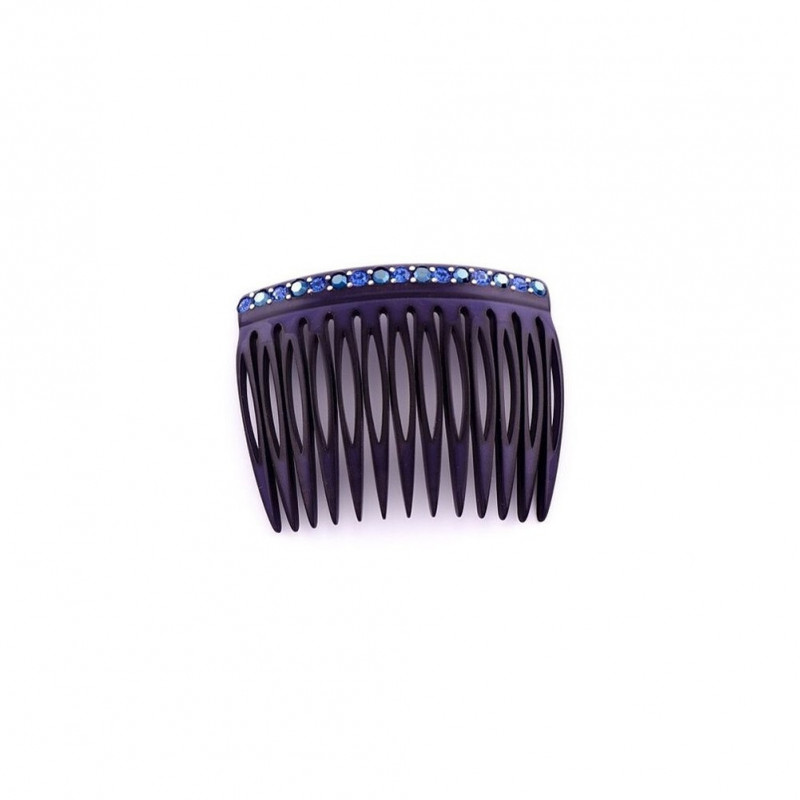 Handmade comb Classical MM rail strass 13...