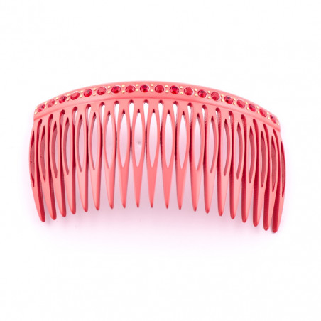 Handmade comb Classical GM rail strass 18/20 openwork teeth